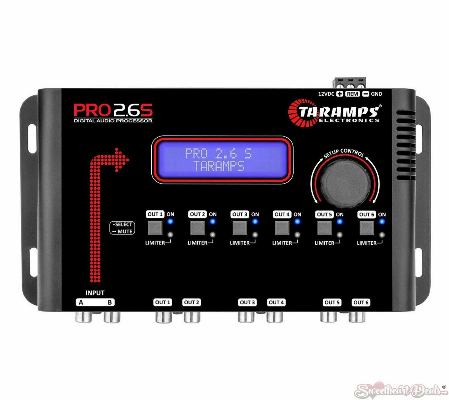 TARAMPS PRO 2.6S Digital Crossover 2 IN and 6 OUTPUTS – bjbuybrazil