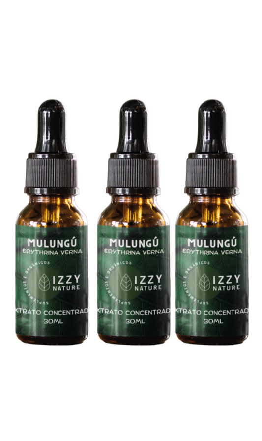 Natural Mulungu Extract (3 Bottles of 30 ML)